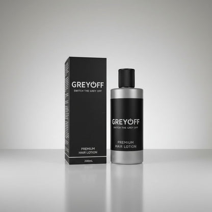 GreyOFF - Mai puțin păr gri. Fără vopsea. Calea naturală.